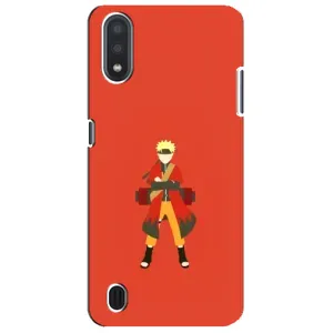 Naruto Anime Чехлы для Самсунг М01 Кор (AlphaPrint) (рисунок Наруто)