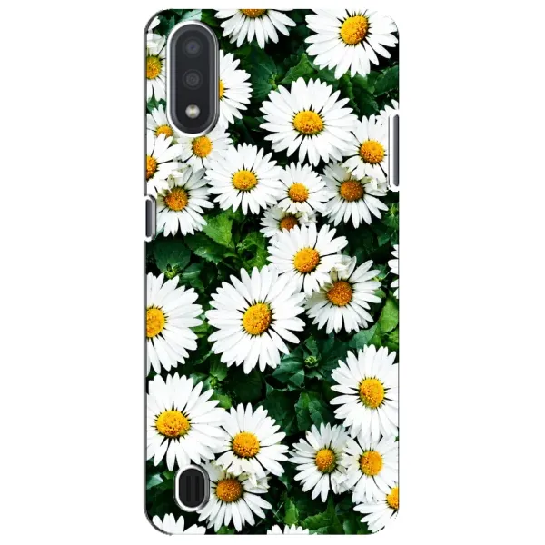Чохол з принтом «Ромашки» для Samsung Galaxy M01 Core (A013F)