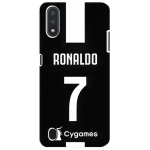 Чехол Криштиану Роналду для Sansung Galaxy M01 Core (A013F) (AlphaPrint) (RONALDO 7)