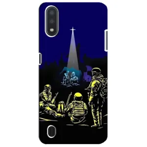 Різдвяні, Святкові Чохли для Samsung Galaxy M01 Core (A013F) (Різдво в Україні)