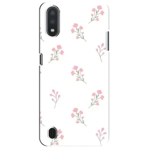 Чохол з квітковим принтом на Samsung Galaxy M01 Core (A013F)