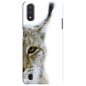 Чохол з принтом «Рись» для Samsung Galaxy M01 Core (A013F)