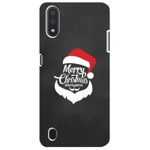 Різдвяні Чохли для Sansung Galaxy M01 Core (A013F) (VPrint) (Санта Крісмас)