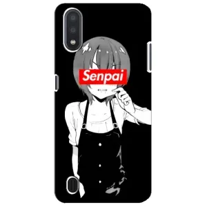 Чохол з принтом «Senpai» для Samsung Galaxy M01 Core (A013F)