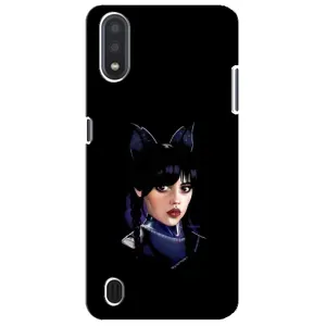 Чохли Венсдей на Sansung Galaxy M01 Core (A013F) Уенсдей (AlphaPrint) (серйозна Венздей)