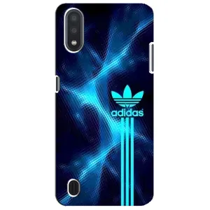 Чехол с принтом «Синий Адидас» для Samsung Galaxy M01 Core (A013F)