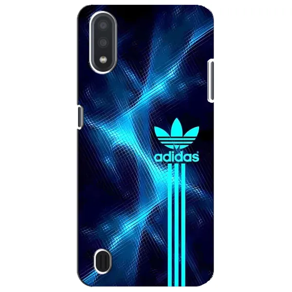 Чехол с принтом «Синий Адидас» для Samsung Galaxy M01 Core (A013F)