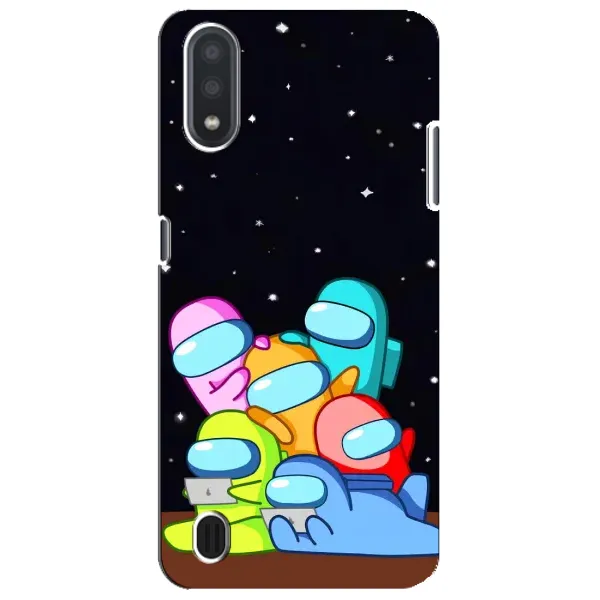 Чехол с принтом «Скины в космосе» для Samsung Galaxy M01 Core (A013F)