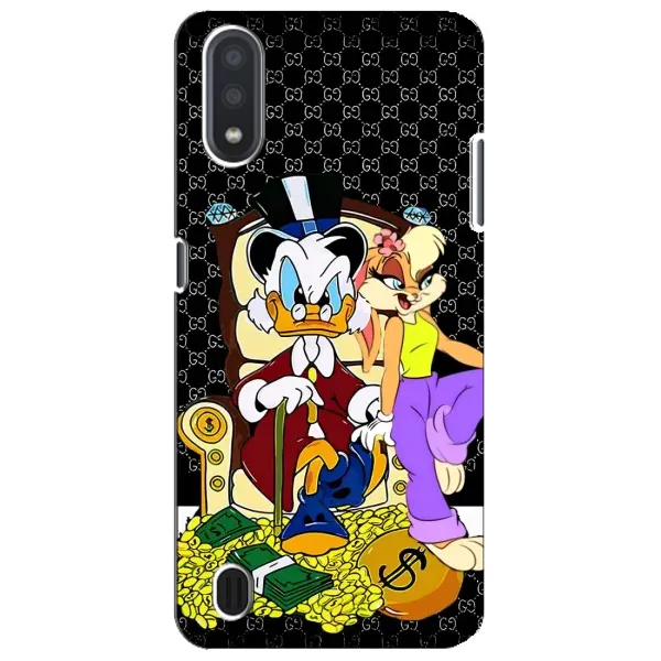 Чохол з принтом «Стильна Утка» для Samsung Galaxy M01 Core (A013F)