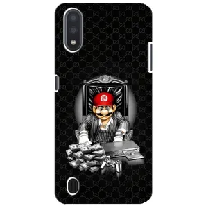 Чехлы с крутыми принтами для Sansung Galaxy M01 Core (A013F) - (PREMIUMPrint) (Супер Марио)