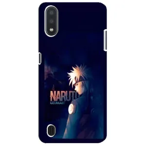 Naruto Anime Чехлы для Самсунг М01 Кор (AlphaPrint) (тень Наруто)