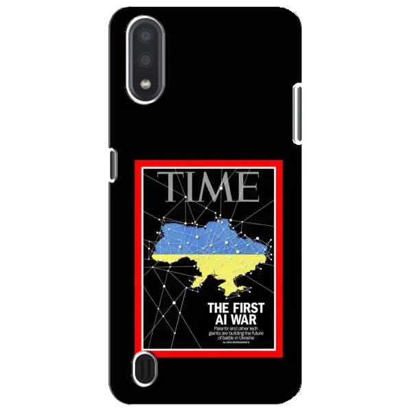 Чехол с принтом «TIME Ukraine» для Samsung Galaxy M01 Core (A013F) Чехол с принтом «TIME Ukraine» для Samsung Galaxy M01 Core (A013F)