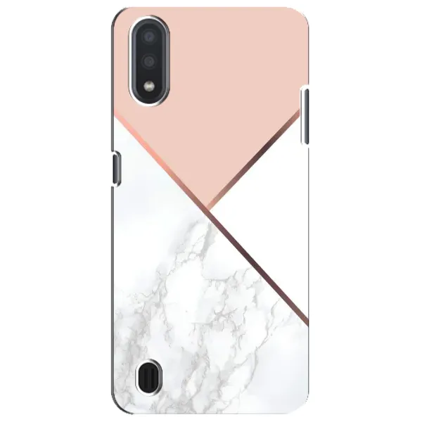 Чохол з принтом «Тройний мрамор» для Samsung Galaxy M01 Core (A013F)