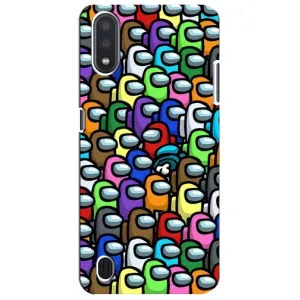 Чехол Амонг Ас для Sansung Galaxy M01 Core (A013F) (AlphaPrint)
