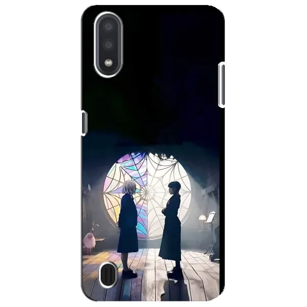 Чехол с принтом «Уэнздей и Инид» для Samsung Galaxy M01 Core (A013F)