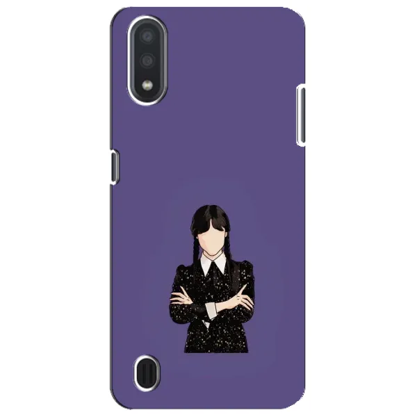 Чехол с принтом «Уэнздей в черном» для Samsung Galaxy M01 Core (A013F)