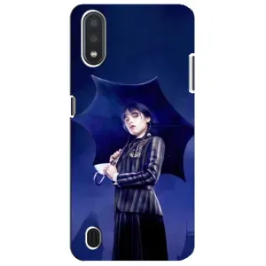 Чохол з принтом «Венсдей» для Samsung Galaxy M01 Core (A013F)