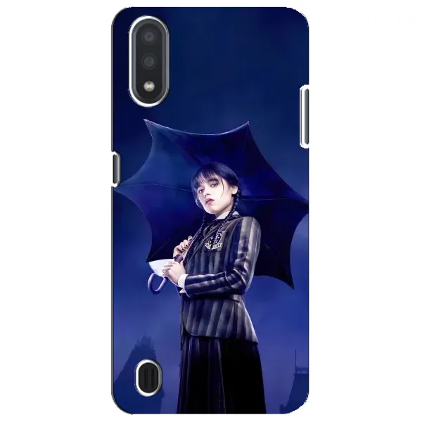 Чохол з принтом «Венсдей» для Samsung Galaxy M01 Core (A013F)