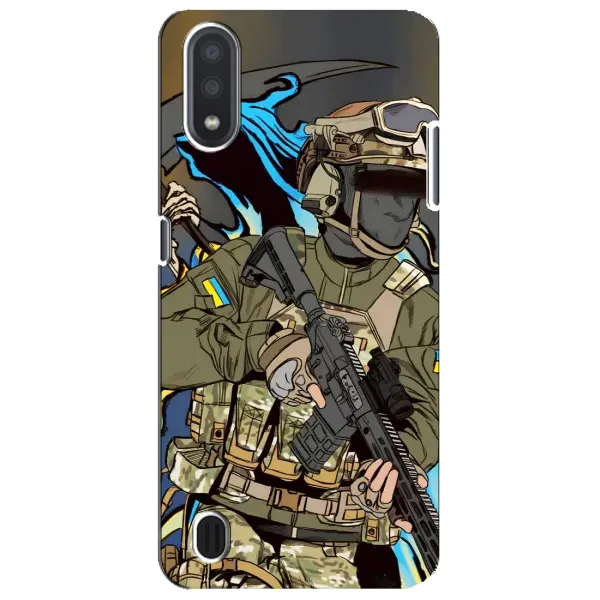 Чехол с принтом «Воин ВСУ» для Samsung Galaxy M01 Core (A013F)