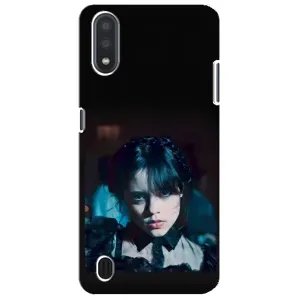 Чохли Венсдей на Sansung Galaxy M01 Core (A013F) Уенсдей (AlphaPrint) (погляд Венздей)