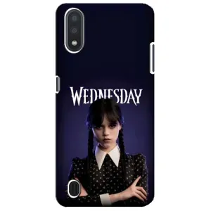Чохли Венсдей на Sansung Galaxy M01 Core (A013F) Уенсдей (AlphaPrint) (Wednesday)