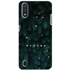 Новорічні, Святкові Чохли для Sansung Galaxy M01 Core (A013F) - 2024 год (Winter)