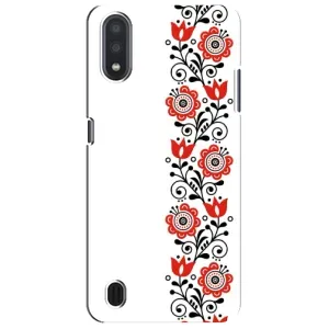 Чехол для Патриота Украины Sansung Galaxy M01 Core (A013F) - (AlphaPrint) (Яркая вишиванка)