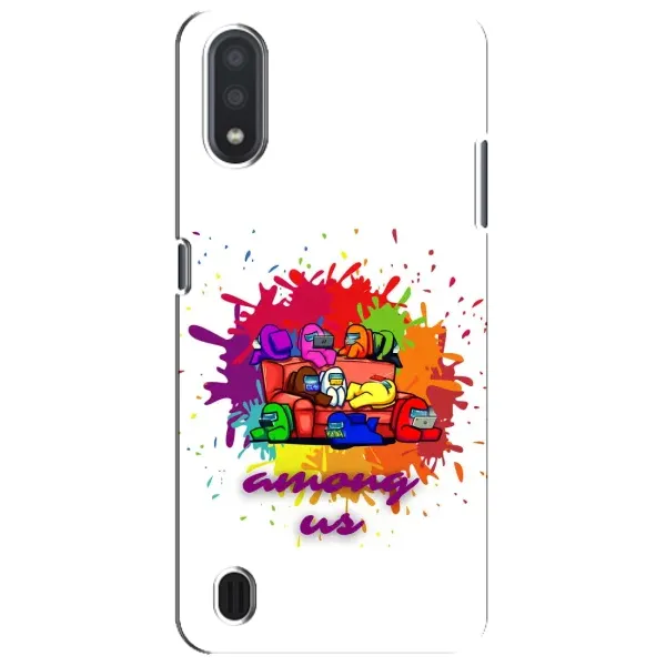 Чехол с принтом «Яркий АмонгАс» для Samsung Galaxy M01 Core (A013F)
