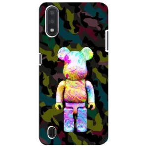 Чохол з принтом «Яскравий Bearbrick» для Samsung Galaxy M01 Core (A013F)