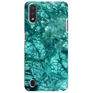 Чохол з принтом «Зелений мрамор» для Samsung Galaxy M01 Core (A013F)
