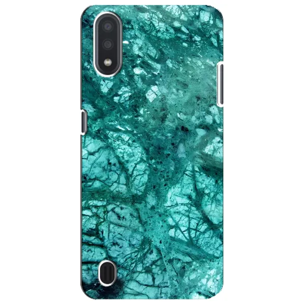Чохол з принтом «Зелений мрамор» для Samsung Galaxy M01 Core (A013F)