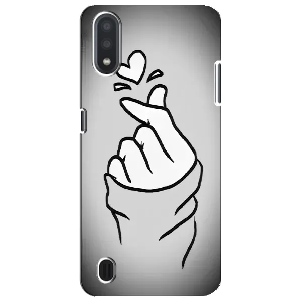 Чехол с принтом «Значок Love» для Samsung Galaxy M01 Core (A013F)