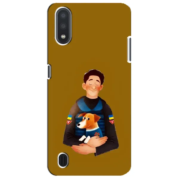 Чехол с принтом «ЗСУ Патрон» для Samsung Galaxy M01 Core (A013F)
