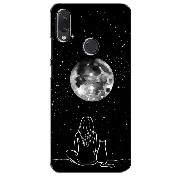 Чохол з принтом «Дівчина з котом» для Samsung Galaxy M01s Чохол з принтом «Дівчина з котом» для Samsung Galaxy M01s