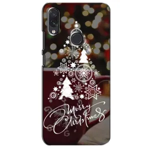 Рождественские Чехлы для Sansung Galaxy M01s (VPrint) (Елочка узорная)