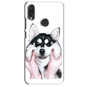 Чехол с Хаски для Sansung Galaxy M01s - (AlphaPrint)