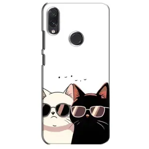 Чохол з малюнком кіт на Sansung Galaxy M01s (Коти в окулярах)