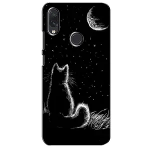 Чехол с принтом для Sansung Galaxy M01s (AlphaPrint) Модные коты