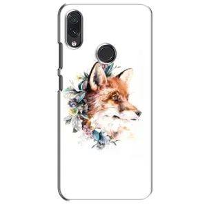 Чехлы с картинкой Лисички для Sansung Galaxy M01s (VPrint) (Лисичка в цветочках)