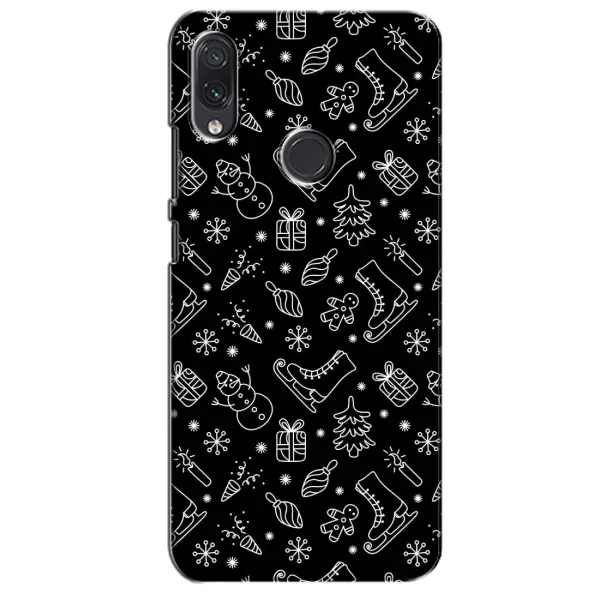 Чехол с принтом «Новогодний фон» для Samsung Galaxy M01s Чехол с принтом «Новогодний фон» для Samsung Galaxy M01s