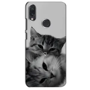 Чохол з малюнком кіт на Sansung Galaxy M01s (Пара котів)