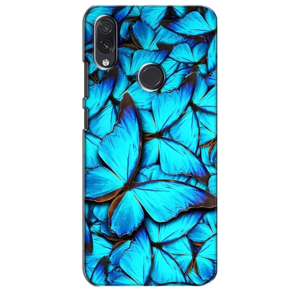 Чехол с принтом «Синие бабочки» для Samsung Galaxy M01s