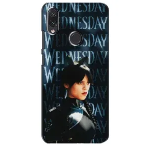 Чехлы Венсдей на Sansung Galaxy M01s Уэнсдей (AlphaPrint) (Уэнздей кошка)
