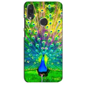 Чехол с птицами на Sansung Galaxy M01s (VPrint) (Яркий Павлин)