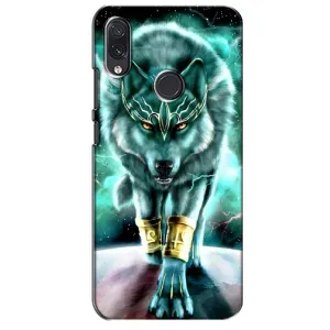 Защитные чехлы для Самсунг М01с (AlphaPrint) (ХИТ продаж) ВОЛК