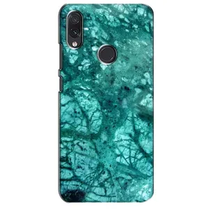 Мраморный чехол на Sansung Galaxy M01s (VPrint) (Зеленый мрамор)