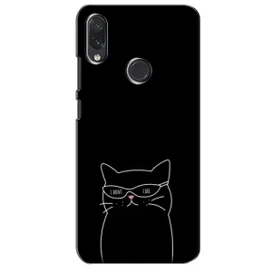 Чохол з малюнком кіт на Sansung Galaxy M10s (Байдужий кіт)