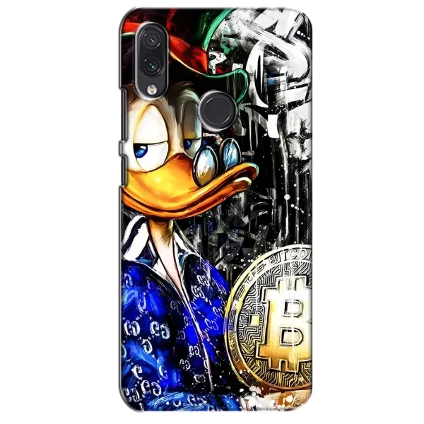 Чохол з принтом «Біткойн Скрудж» для Samsung Galaxy M10s Чохол з принтом «Біткойн Скрудж» для Samsung Galaxy M10s