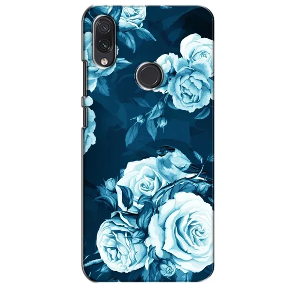 Чехол с принтом «Голубые Бутоны» для Samsung Galaxy M10s Чехол с принтом «Голубые Бутоны» для Samsung Galaxy M10s