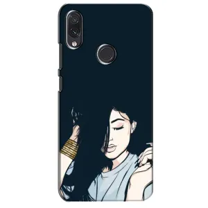 Чохол з друком для Sansung Galaxy M10s - (Мода) (AlphaPrint) (Гарна дівчина)